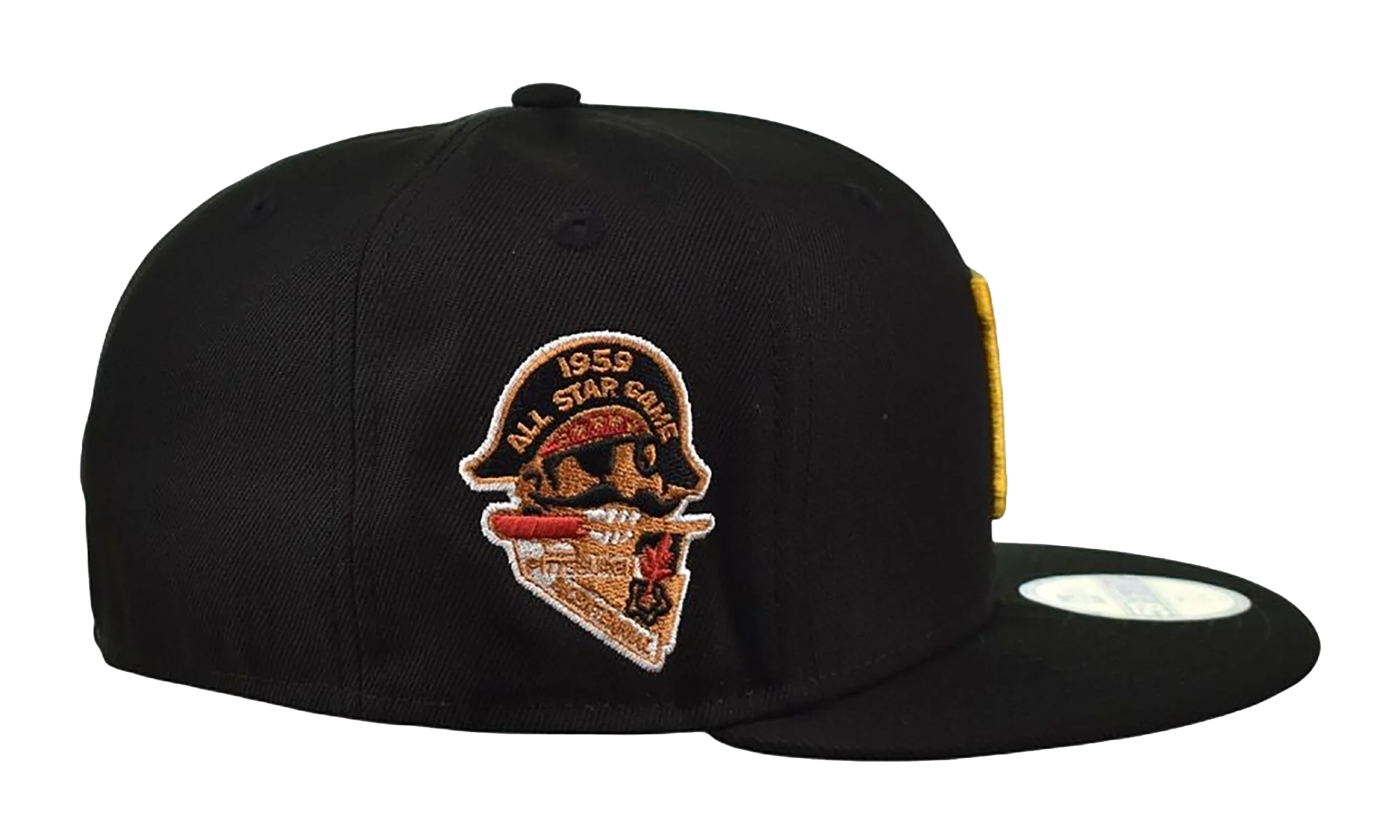 59Fifty Pittsburgh Pirates 1959 All Star Game Fitted Cap "Black / Yellow" 60399404
