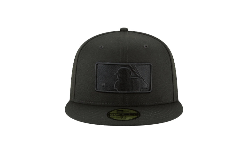 MLB Batterman Logo Blackout Basic 59FIFTY Fitted Hat "Black" 11591133