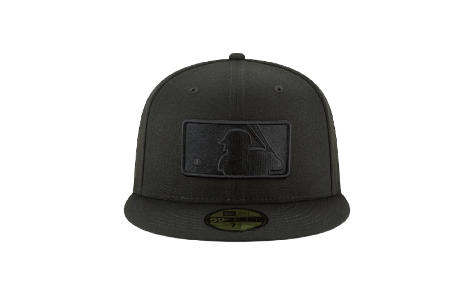MLB Batterman Logo Blackout Basic 59FIFTY Fitted Hat "Black" 11591133
