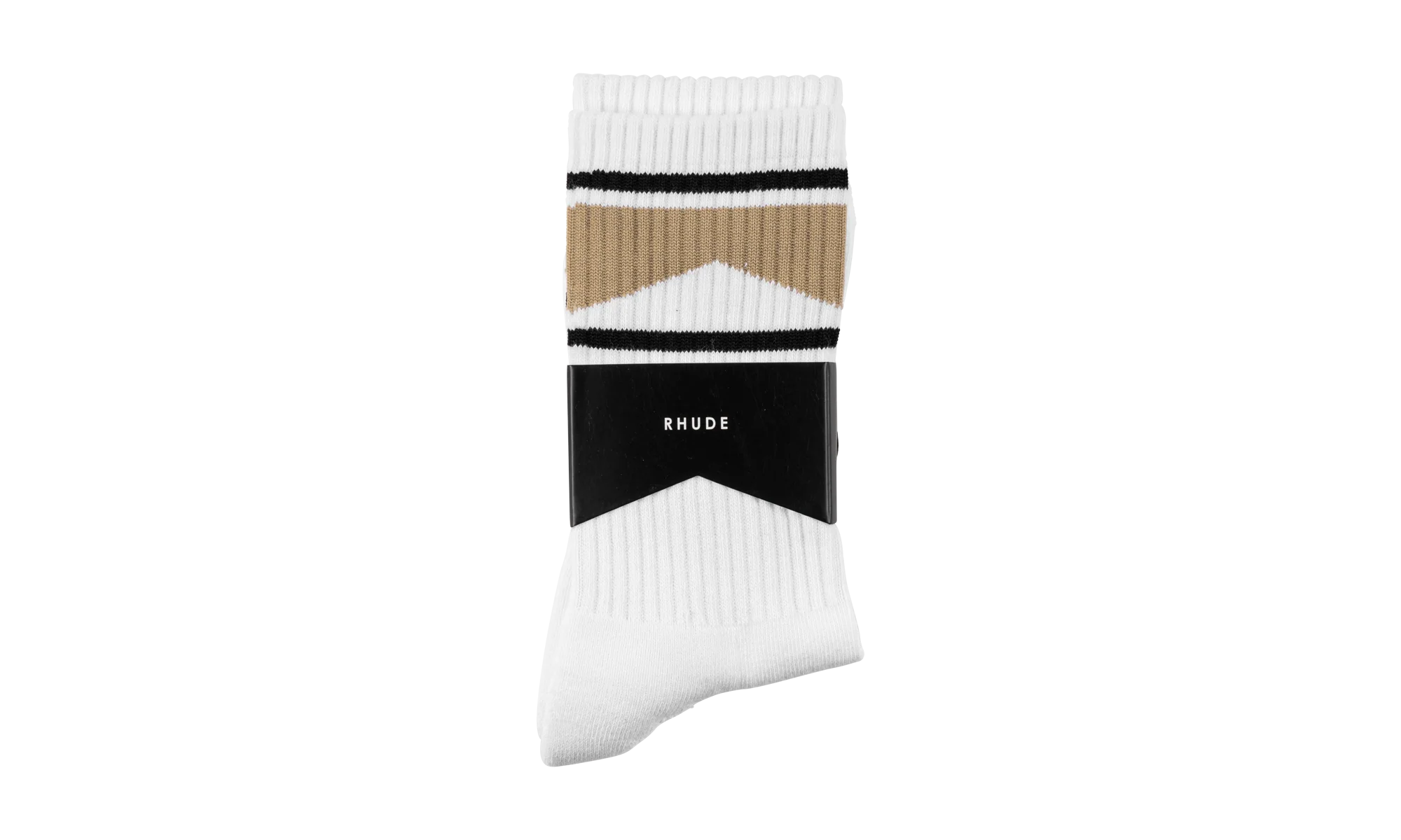 Chevron Sock "White / Yellow / Black" RHSS24S001616052