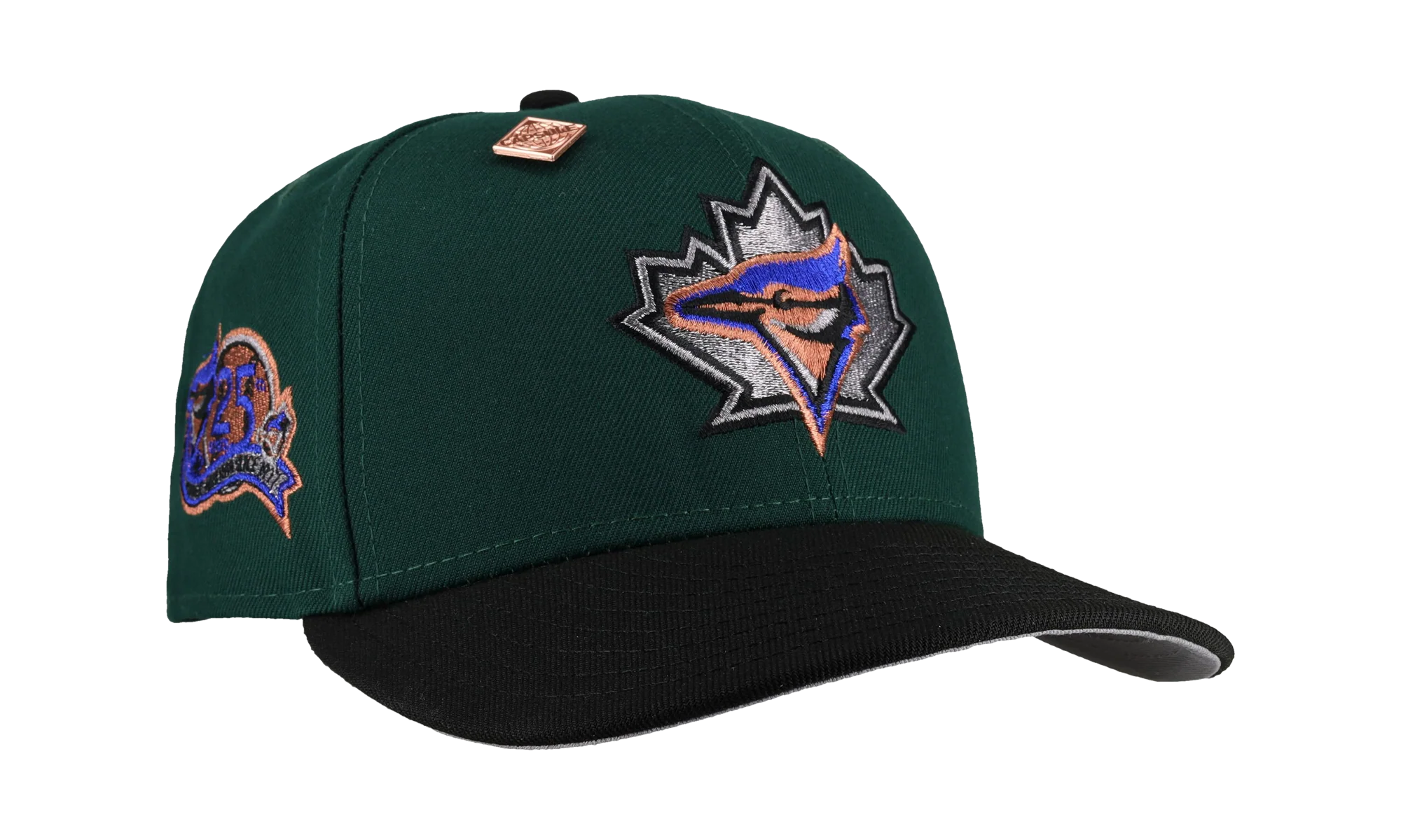 59FIFTY Toronto Blue Jays 25th Anniversary Fitted Hat "Dark Green" NE401