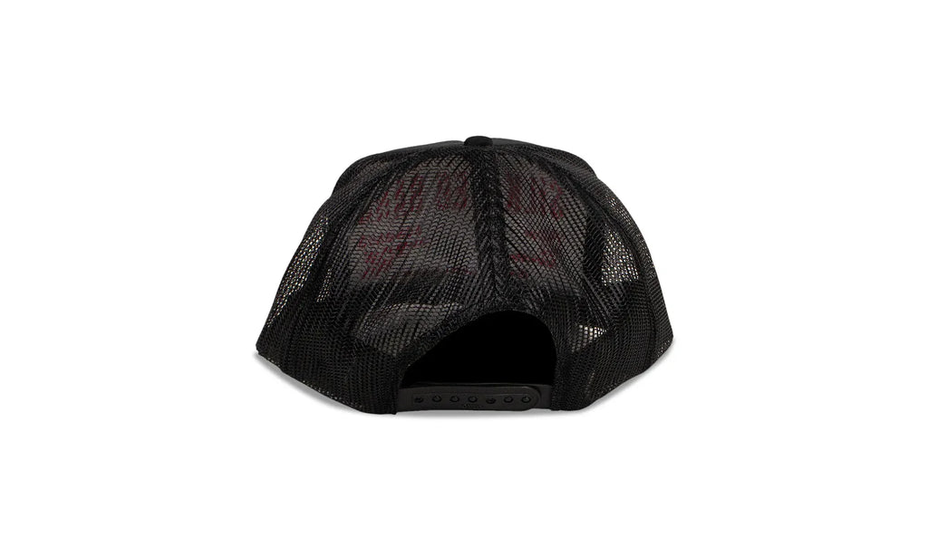 Silk Web Bank Trucker Hat "Black" SP5der255