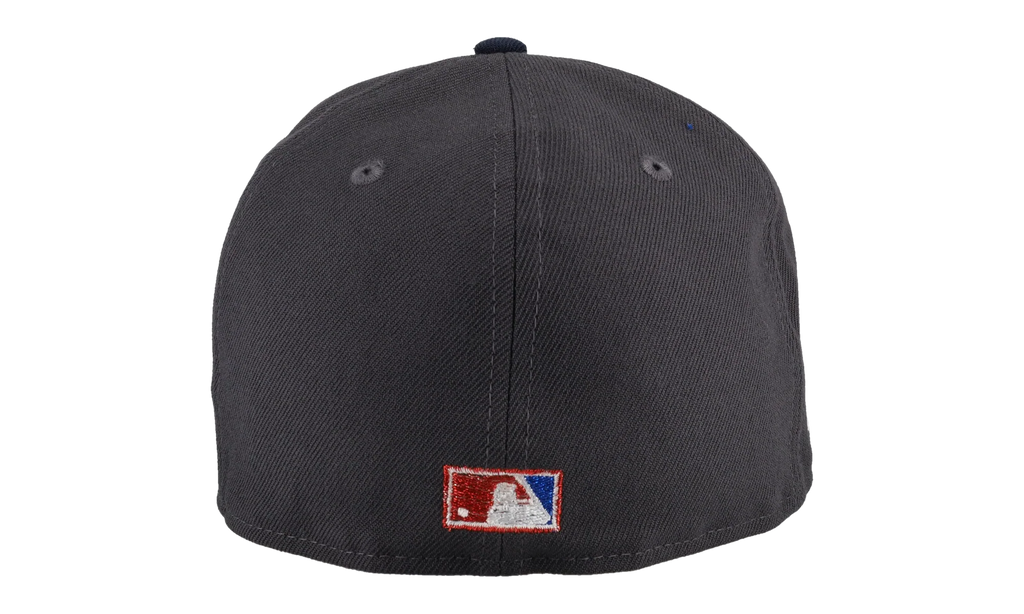 59FIFTY New York Yankees 3D Metallic 1999 WS Fitted Hat "Graphite / Navy" 123451299623