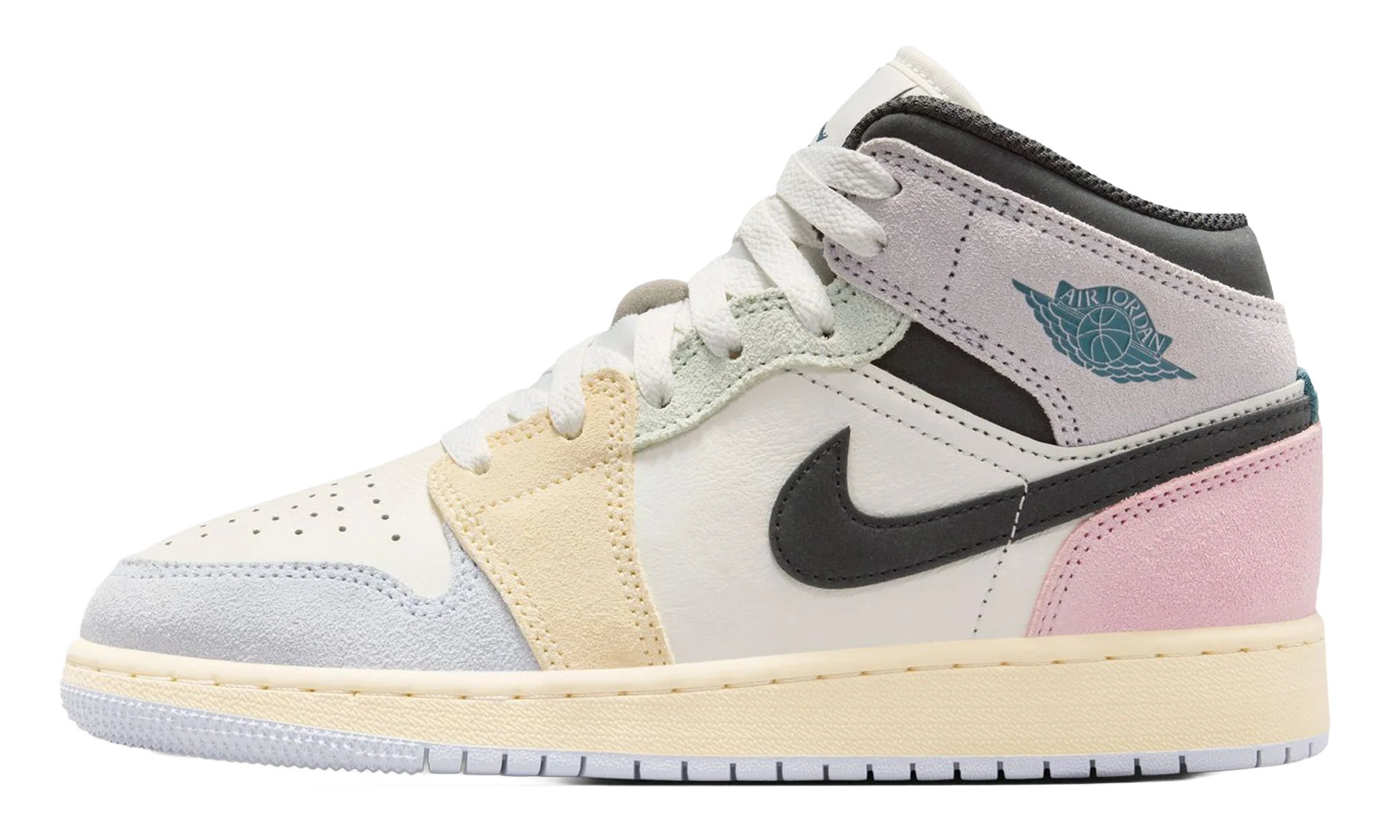 Air Jordan 1 Mid SE GS "Sail Pastels" IB7053 100