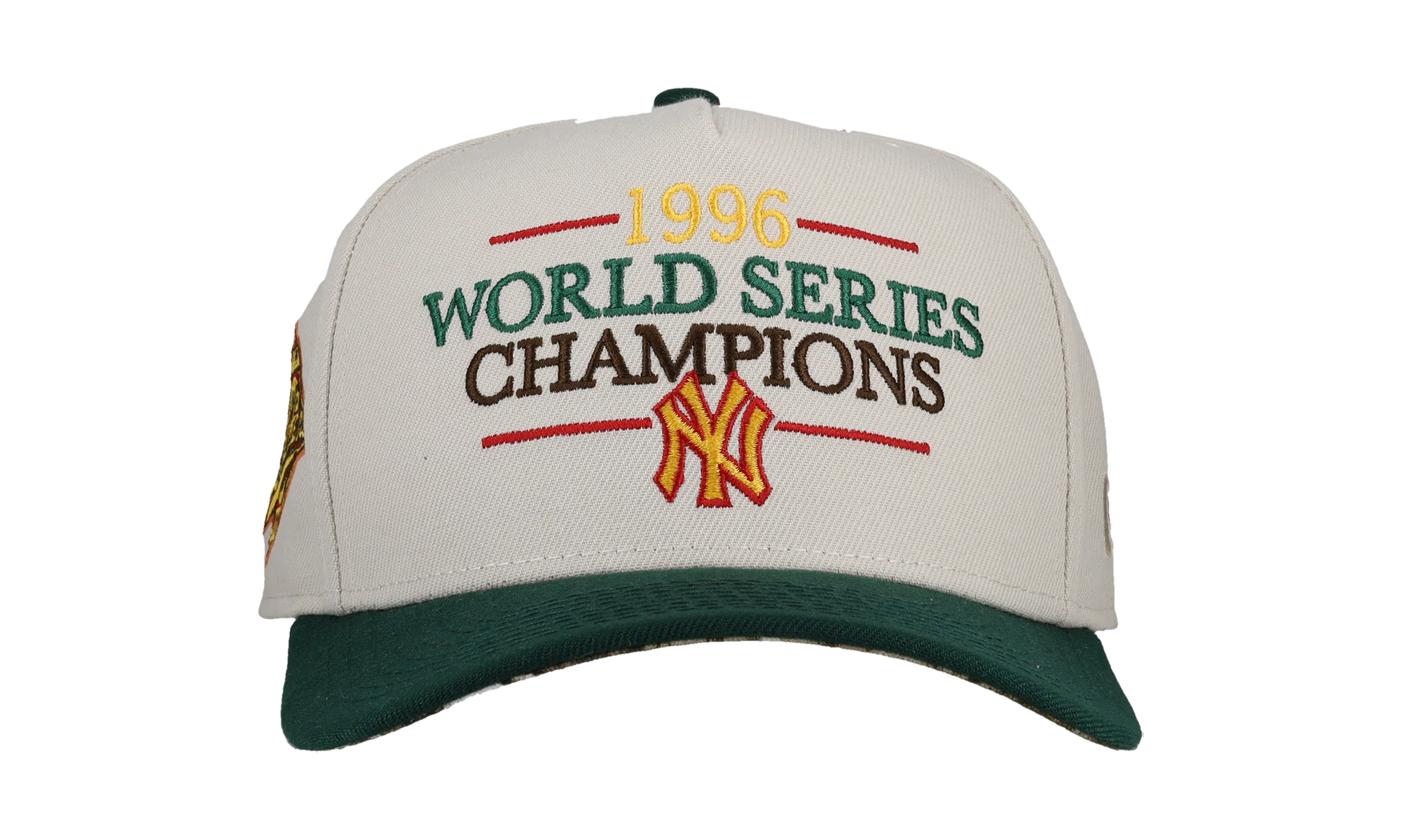 9FIFTY New York Yankees 1996 WS Snapback Hat "Stone / Real Tree Camo" 44252229173436