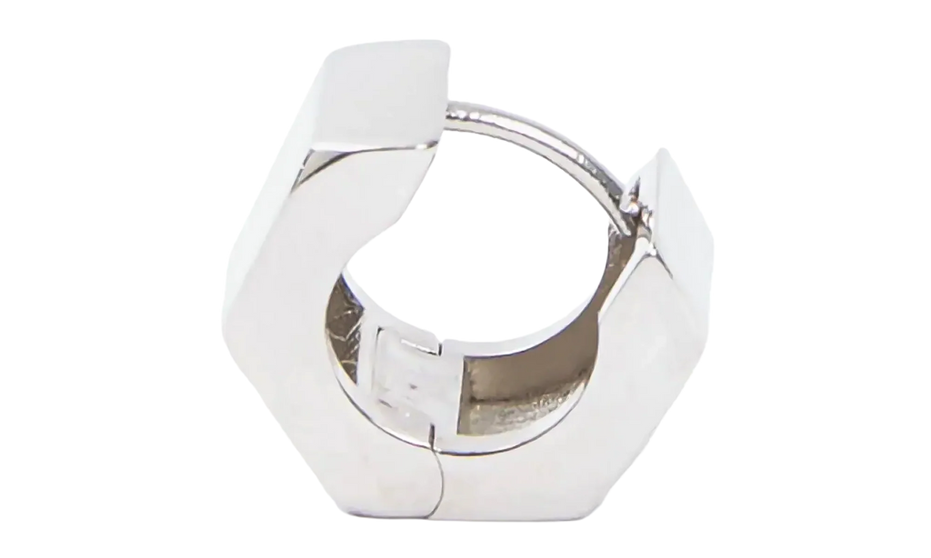 Bolt & Nut Hoop Earring "Silver" SM0VG0018SV0272951