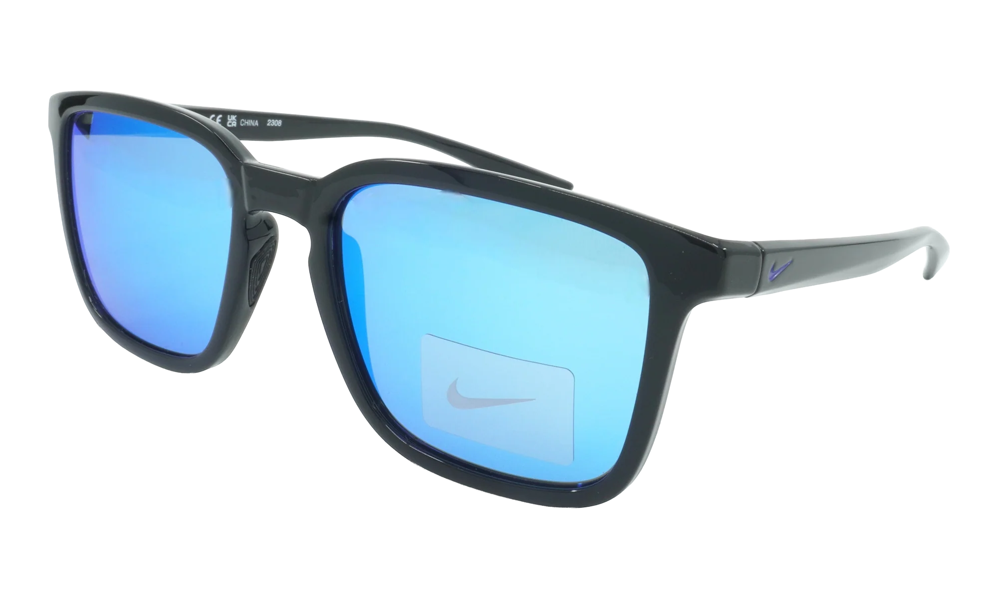 Circuit Team Sunglasses "Black / Blue Mirror" FD7322 013