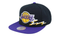 NBA Life Line Snapback Cap "Los Angeles Lakers - Black" HS9550 LALBLCK