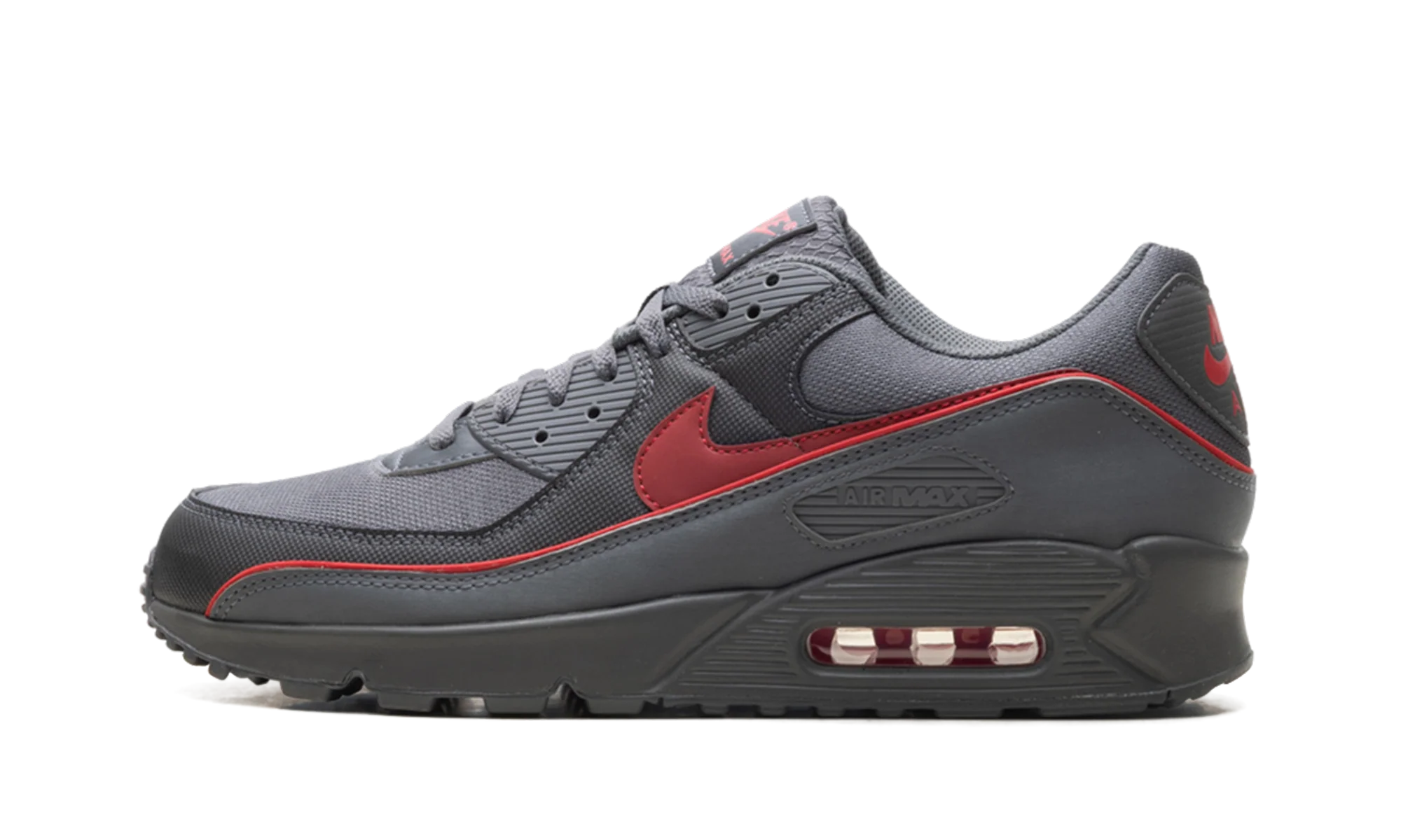 Air Max 90 Premium "Iron Grey University Red" HV4517 001