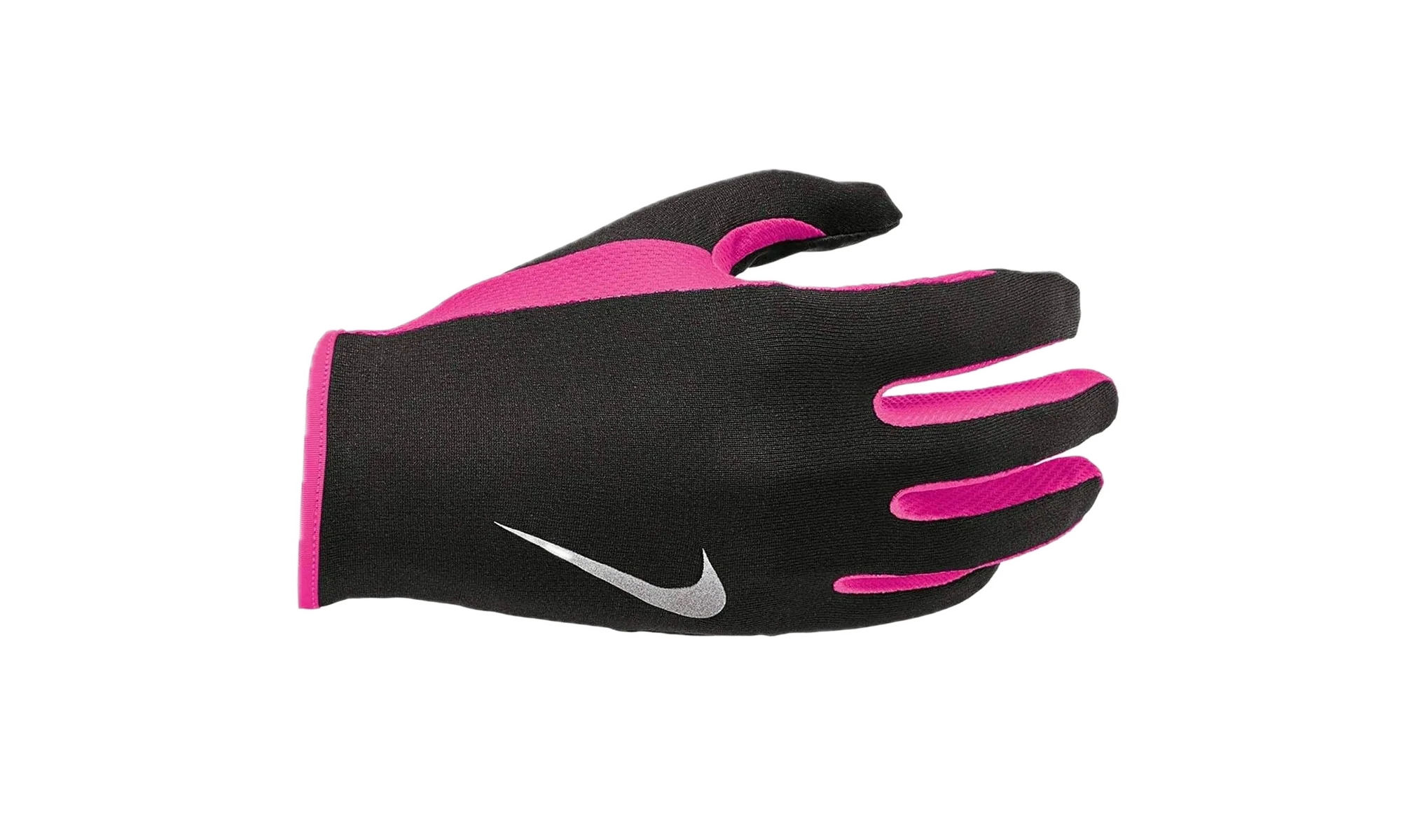 RUN DRY HEADBAND AND GLOVE SET "Black / Hyper Pink / Silver" N.000.3558.965