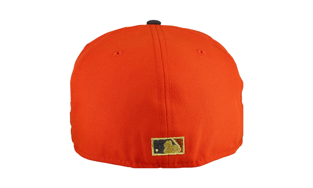 59FIFTY New York Mets 2000 World Series Fitted Hat "Orange / Gray" NE184
