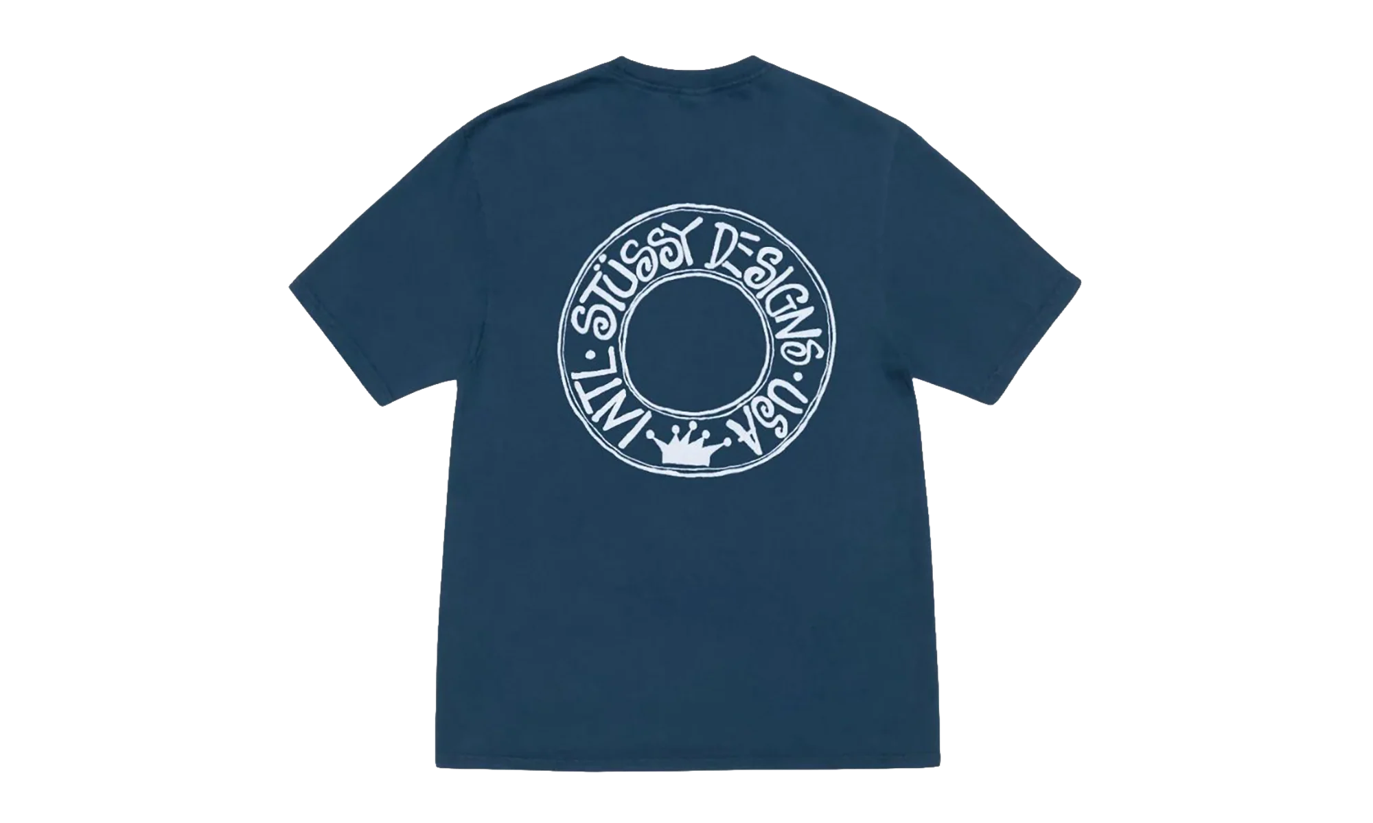 Buana Pigment Dyed Tee "Navy" STUS379