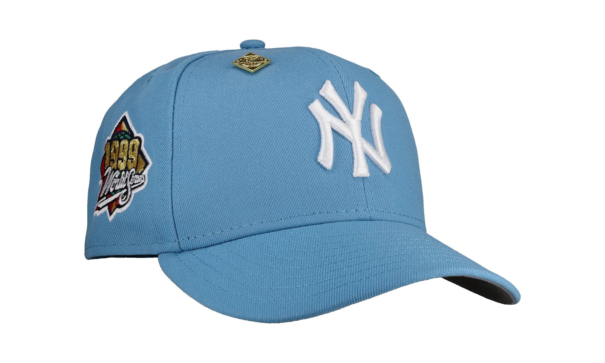 59FIFTY New York Yankees 1999 World Series Fitted Hat ""Skyline Dynasty"" NE247