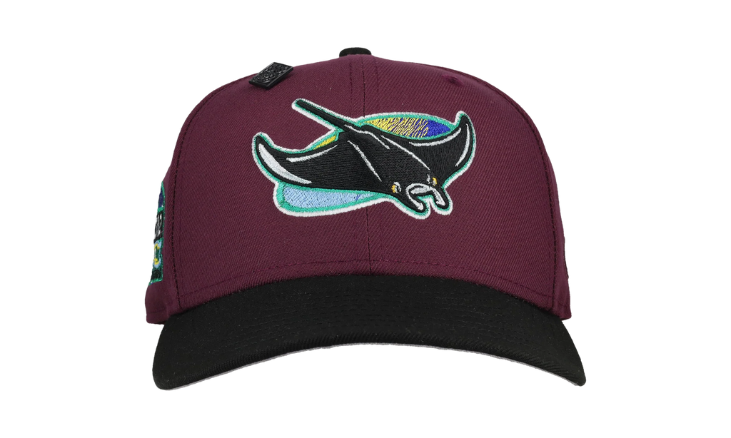 59FIFTY Tampa Bay Rays Tropicana Field Fitted Hat "Plum / Black" NE391