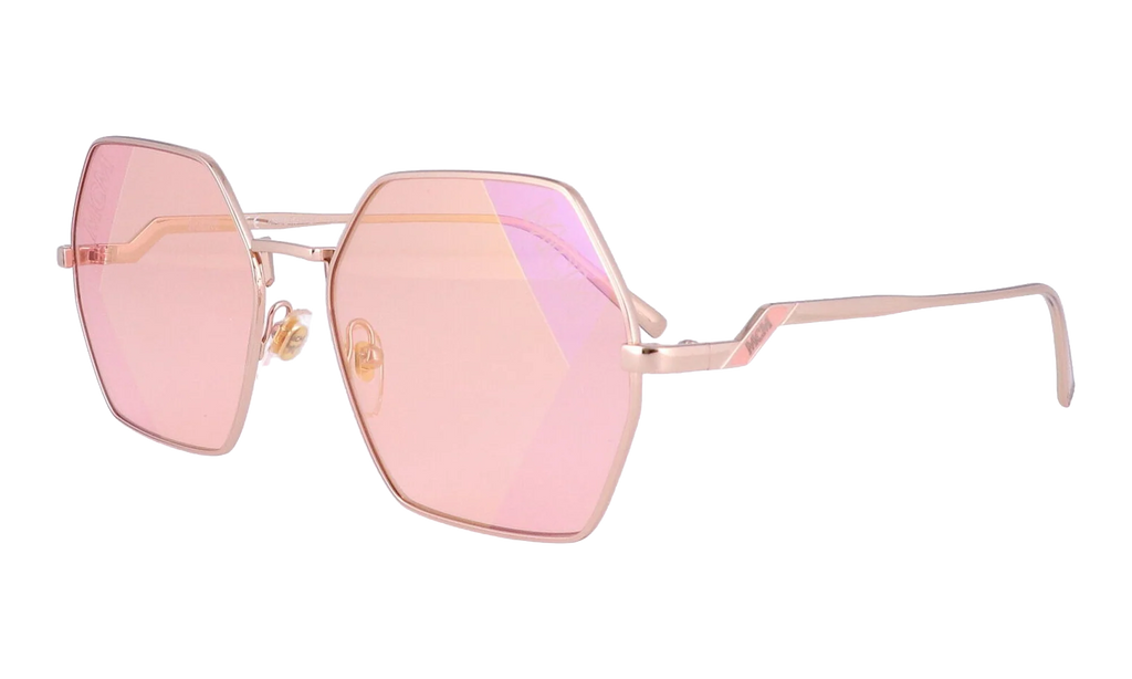 Hexagon Sunglasses "Rose Gold" MCM126S-780