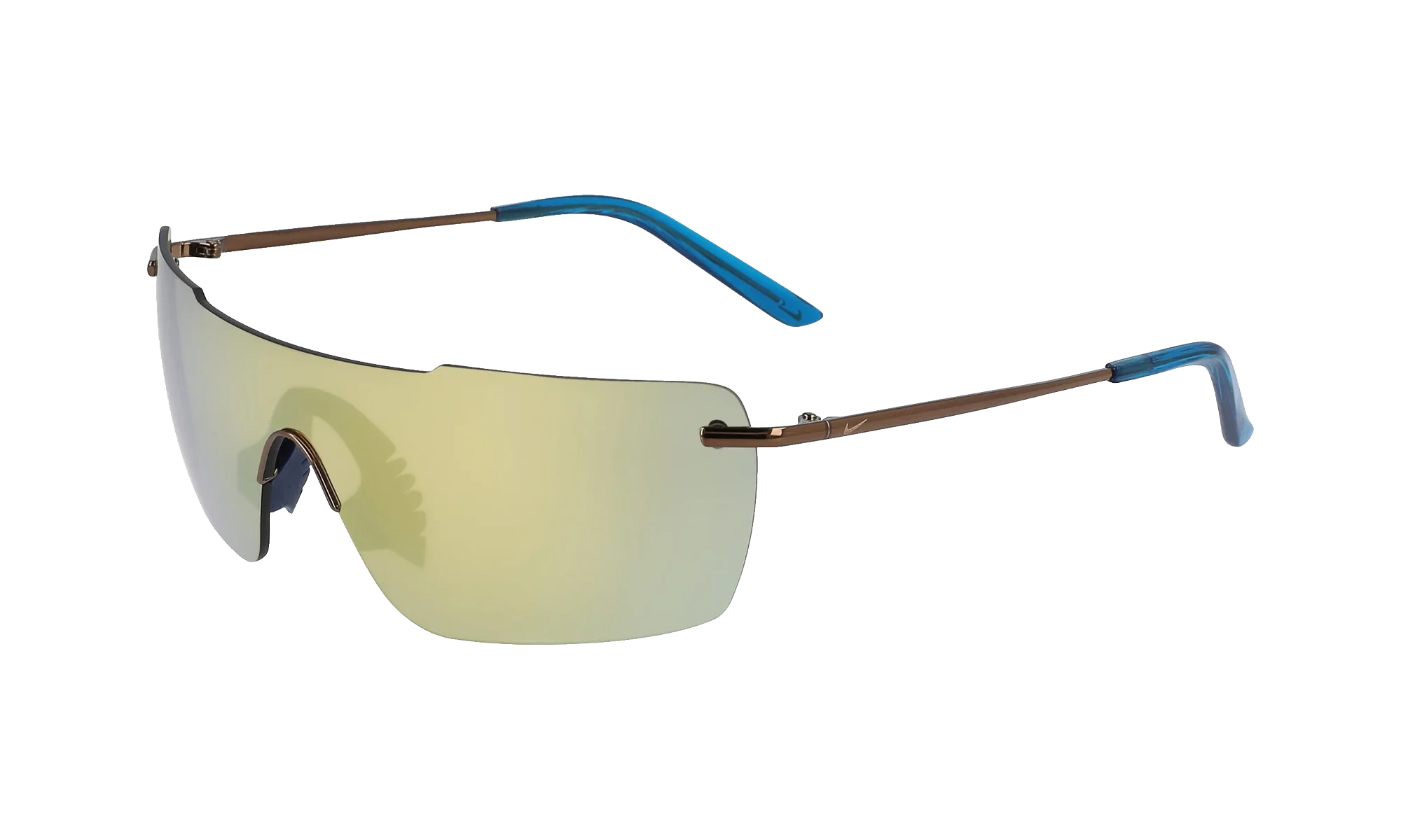 MERIDIAN SUNGLASSES "Walnut Brown / Gold Mirror" CU6569 200