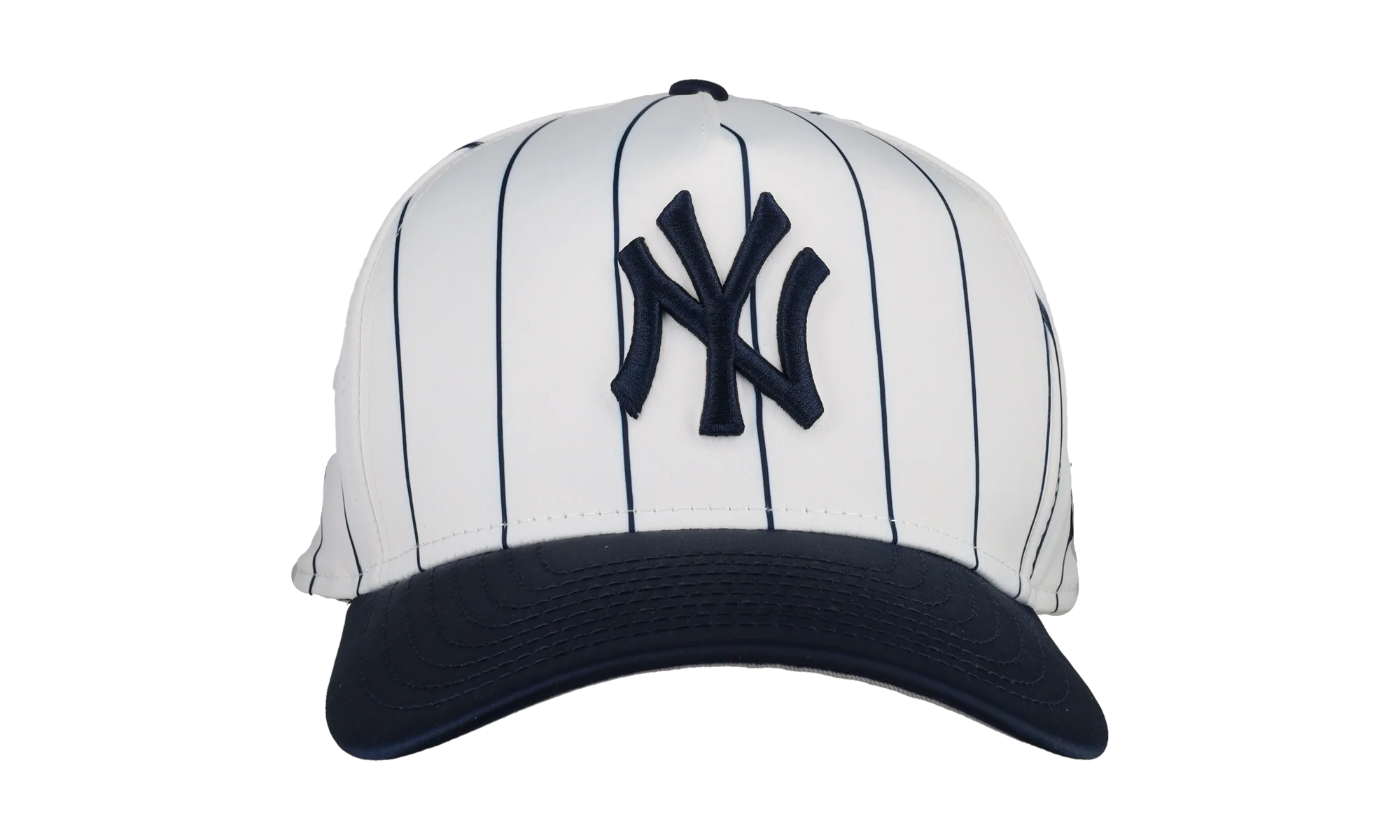 9FIFTY New York Yankees Pinwheel A Frame Snapback Hat "White / Navy" NE325