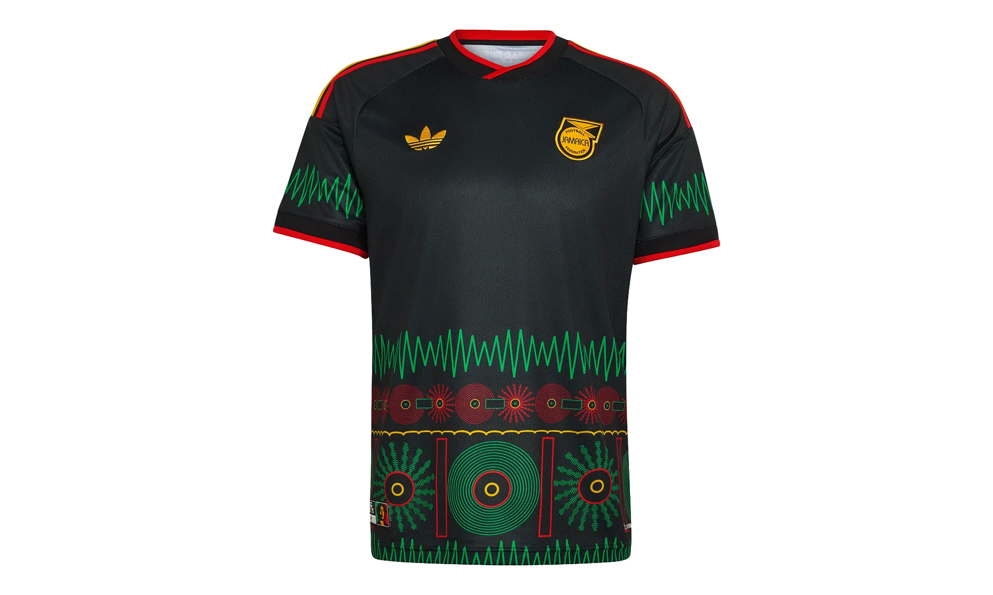 Football Jamaica 26 x Bob Marley Away Jersey "Black" KD0957