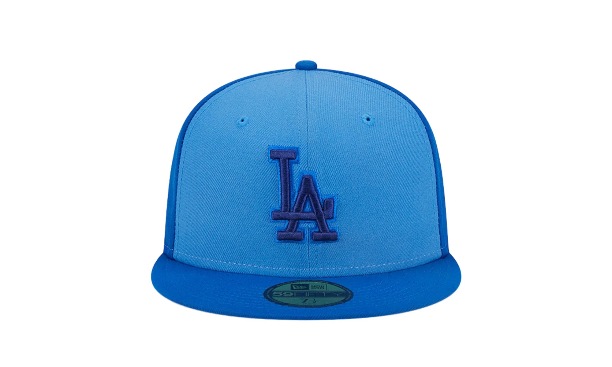 Los Angeles Dodgers Tri-Tone Team 59FIFTY Fitted Hat "Blue" 60355914