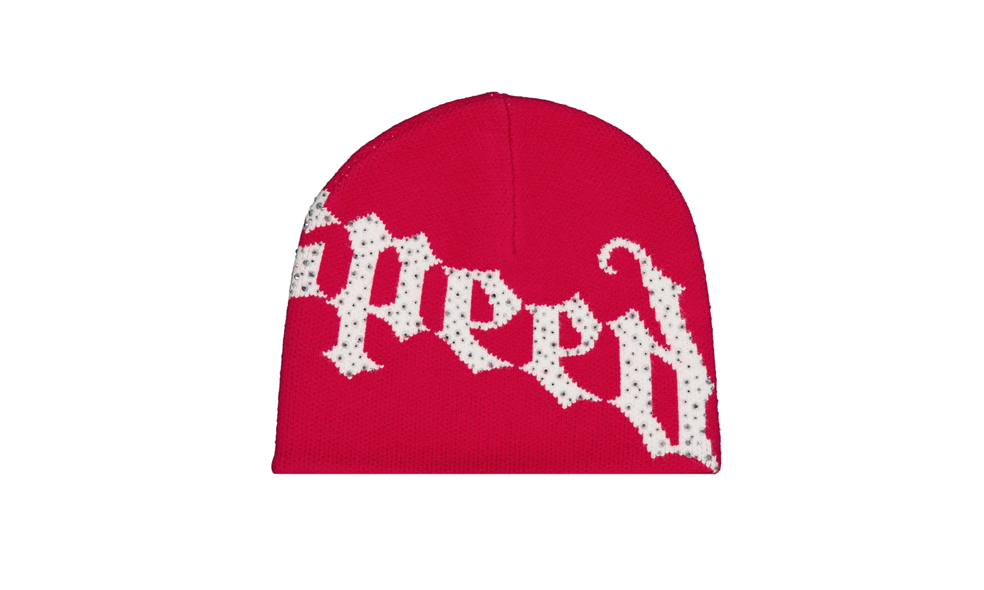 OG Logo Studded Beanie "Red / White" E9AMMHWW