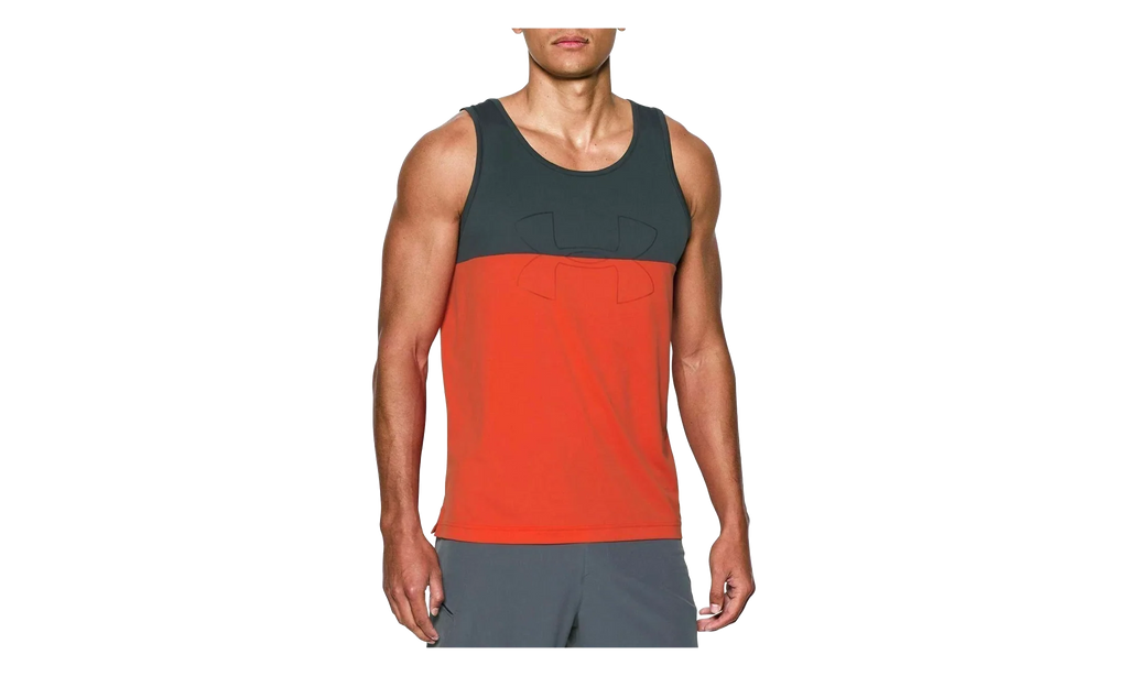 Fractal Tank Top "Dark Orange / Stealth Gray" 1290524 860