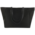 Faye DLX Tote Handbag in Black/Bison