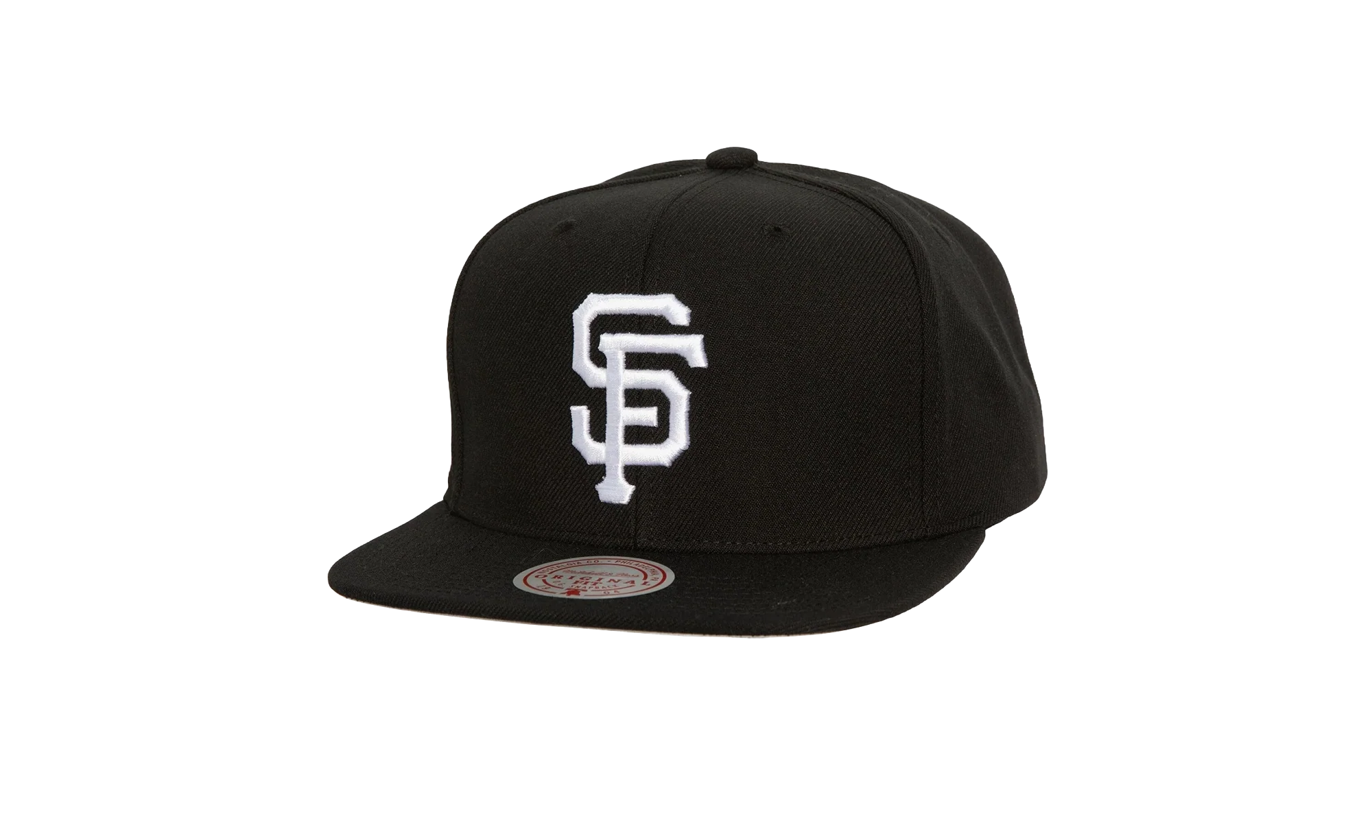 MLB Evergreen Black White Snapback Cap "San Francisco Giants - Black" HS8544 SFGBLCK