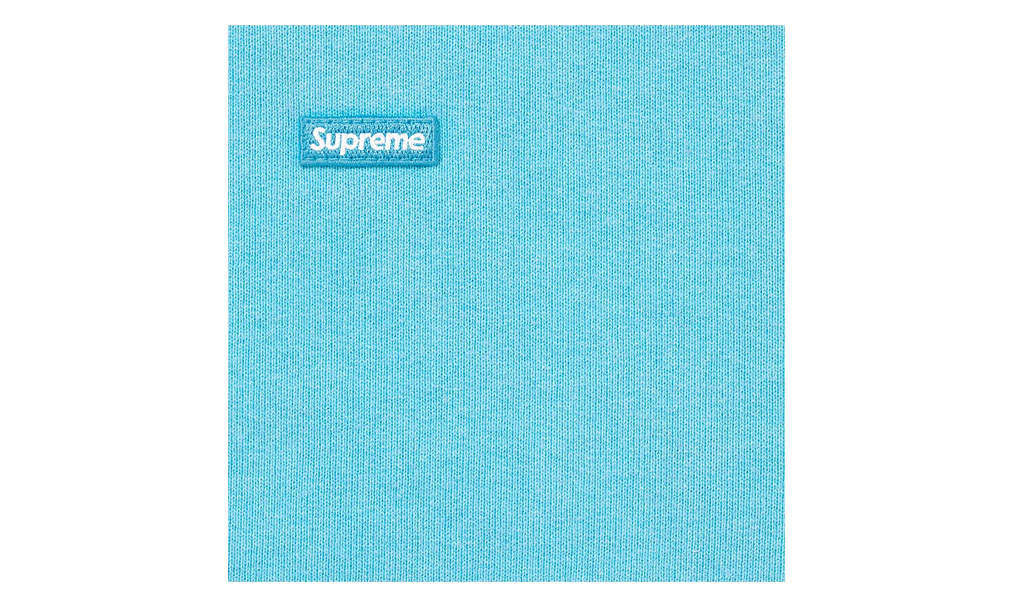 Small Box Zip Up Hooded Sweatshirt "SS26 - Light Blue" SU27350