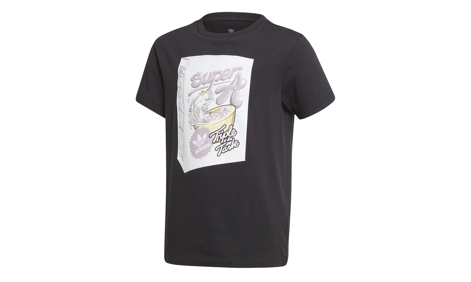 Originals Graphic Tee GS "Black / Real Blue / Flash Orange" ED7840