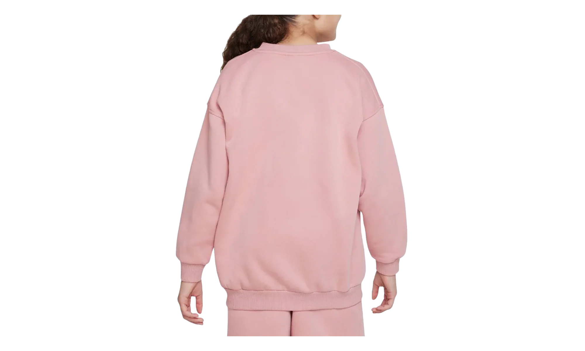 Sportswear Club Fleece Girls' Oversized Sweatshirt GS "Red Stardust" FD2923 618