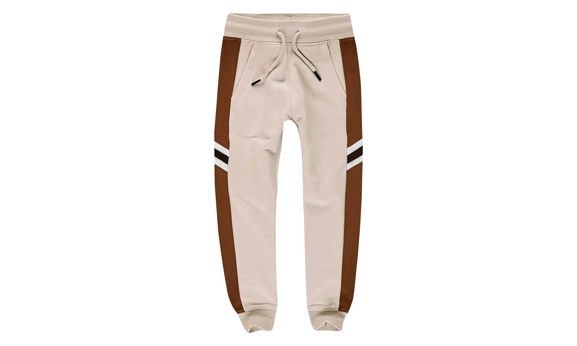 Jordan Color Block Stripes Sweatpants TD "Beige" 8337K Desert