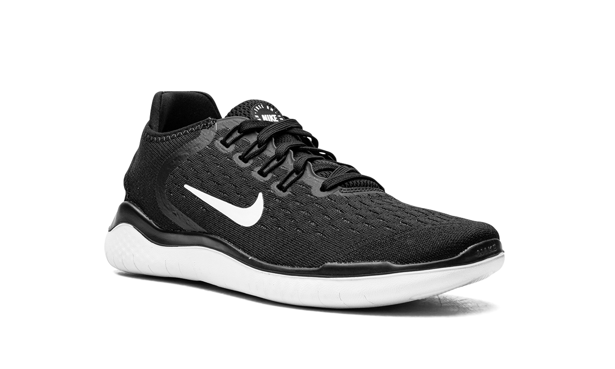 FREE RN 2018 MNS WMNS"BLACK WHITE" 942837 001