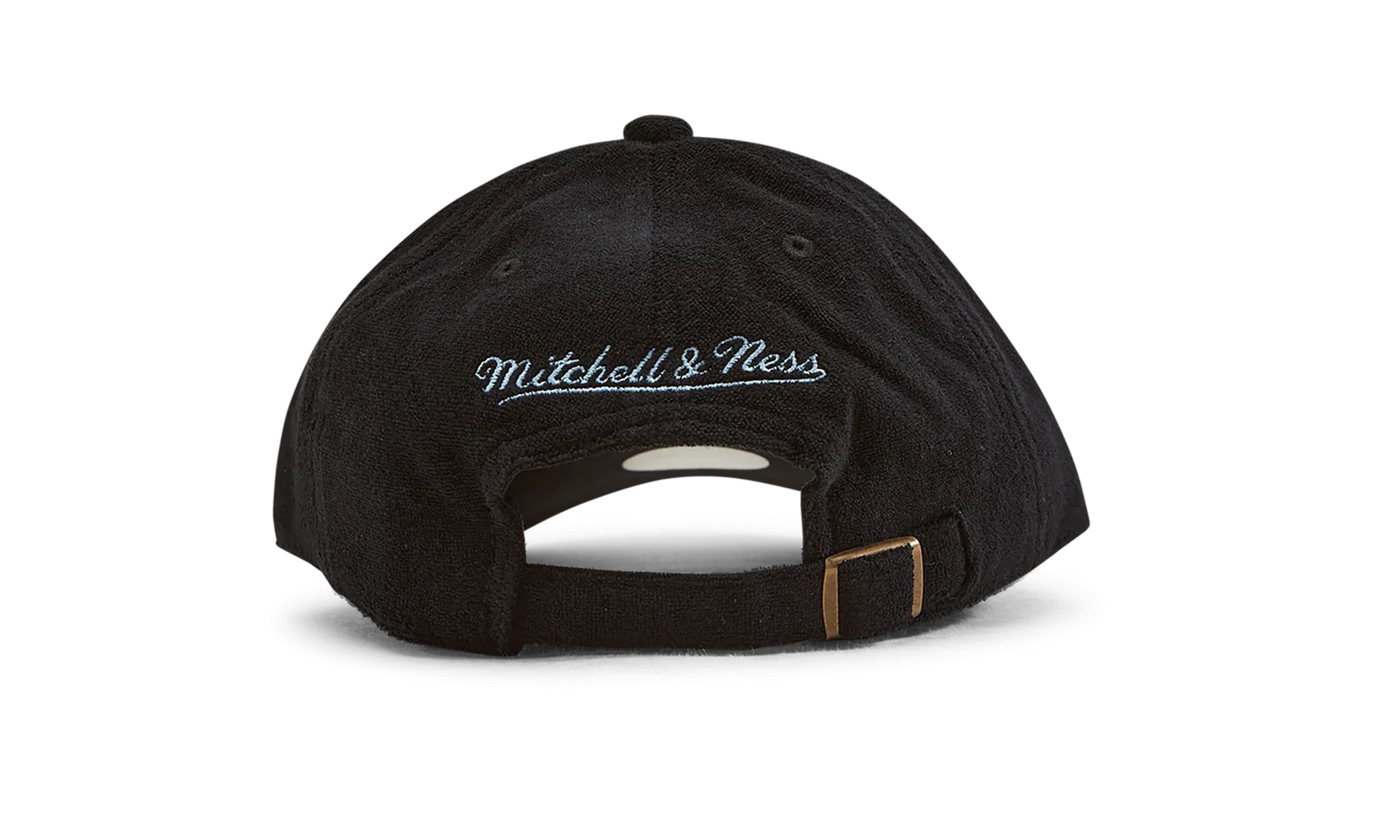 NCAA Terry Cloth Strapback Cap "North Carolina Tar Heels - Black" HLUX4525 UNCYYPPPBLCK