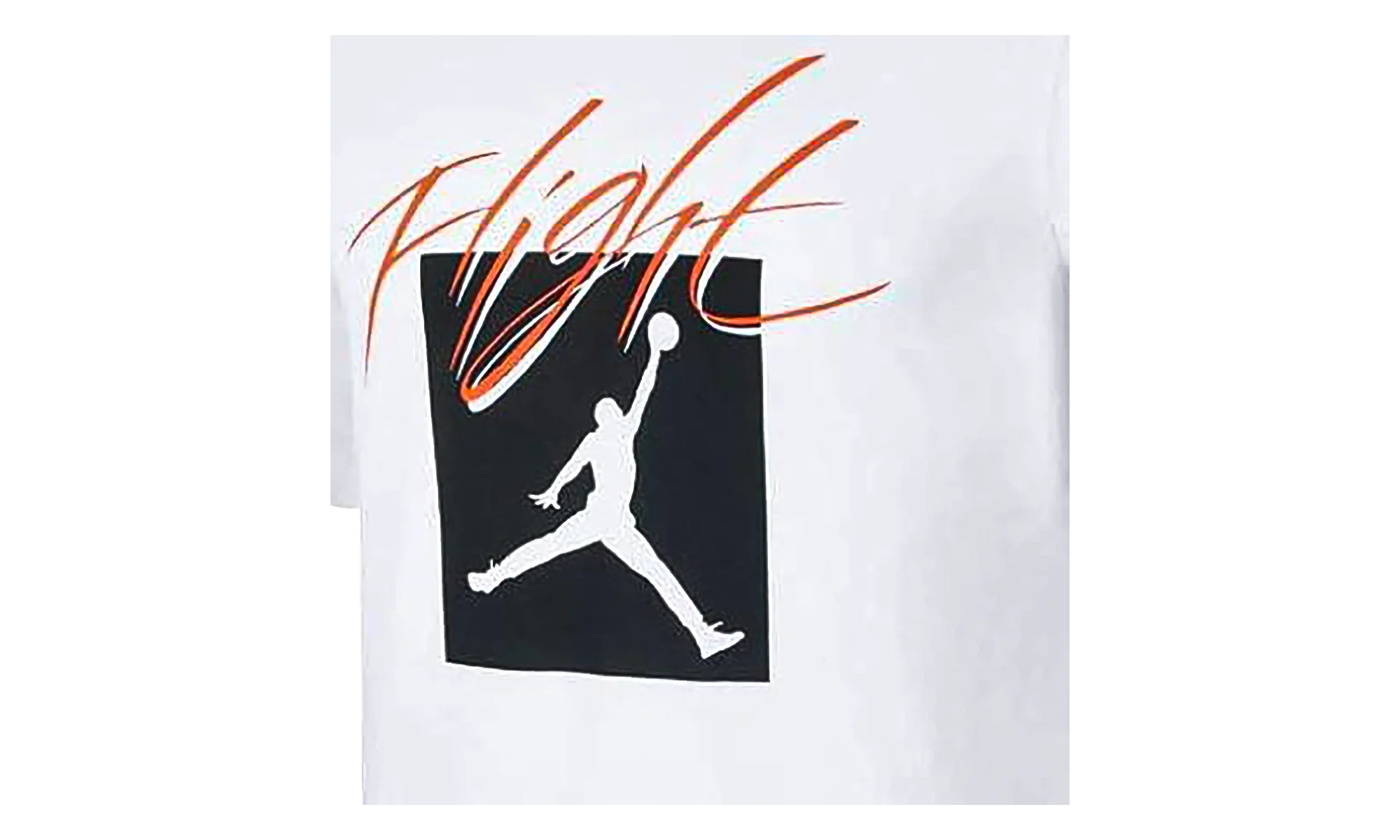 Air Jordan Jumpman Flight Short Sleeve Tee "White" AT8958 100