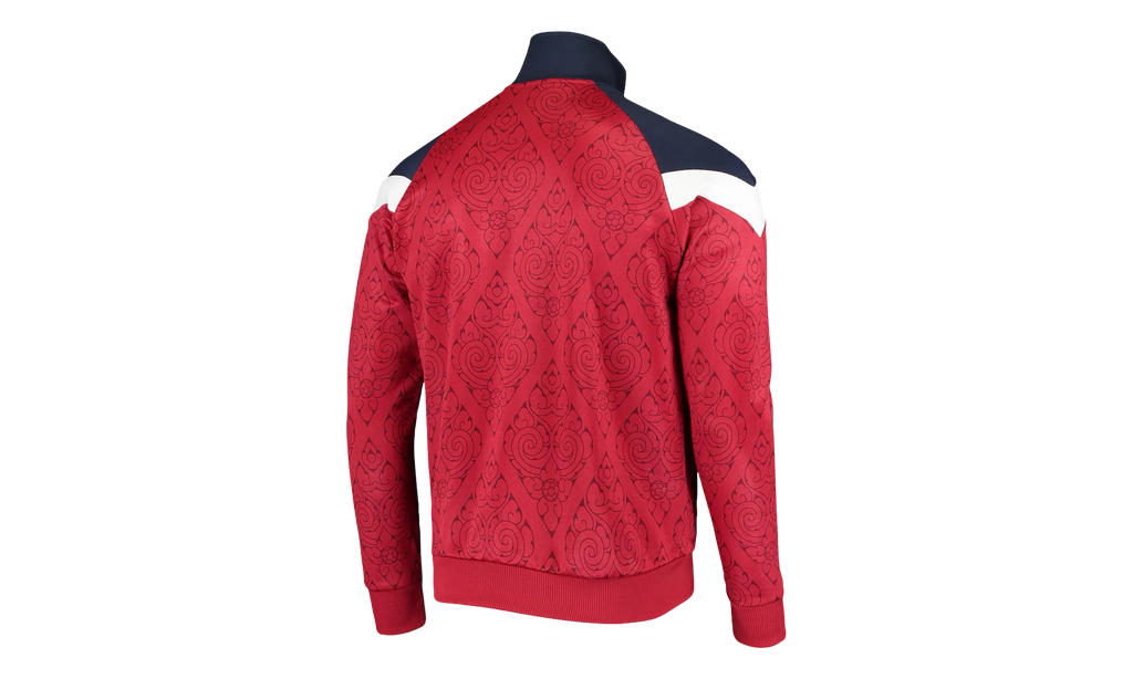 Bangkok Track Jacket "Chili Pepper / Puma New Navy" 656789 01