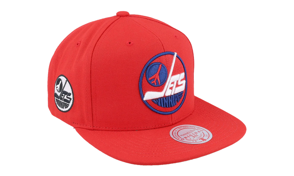 NHL Alternate Flip Snapback Cap "Winnipeg Jets - Red" 6HSSDX22015 WJERED1