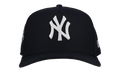9FIFTY New York Yankees 2000 Team Color A Frame Snapback Hat "Black (Grey Brim)" NE480