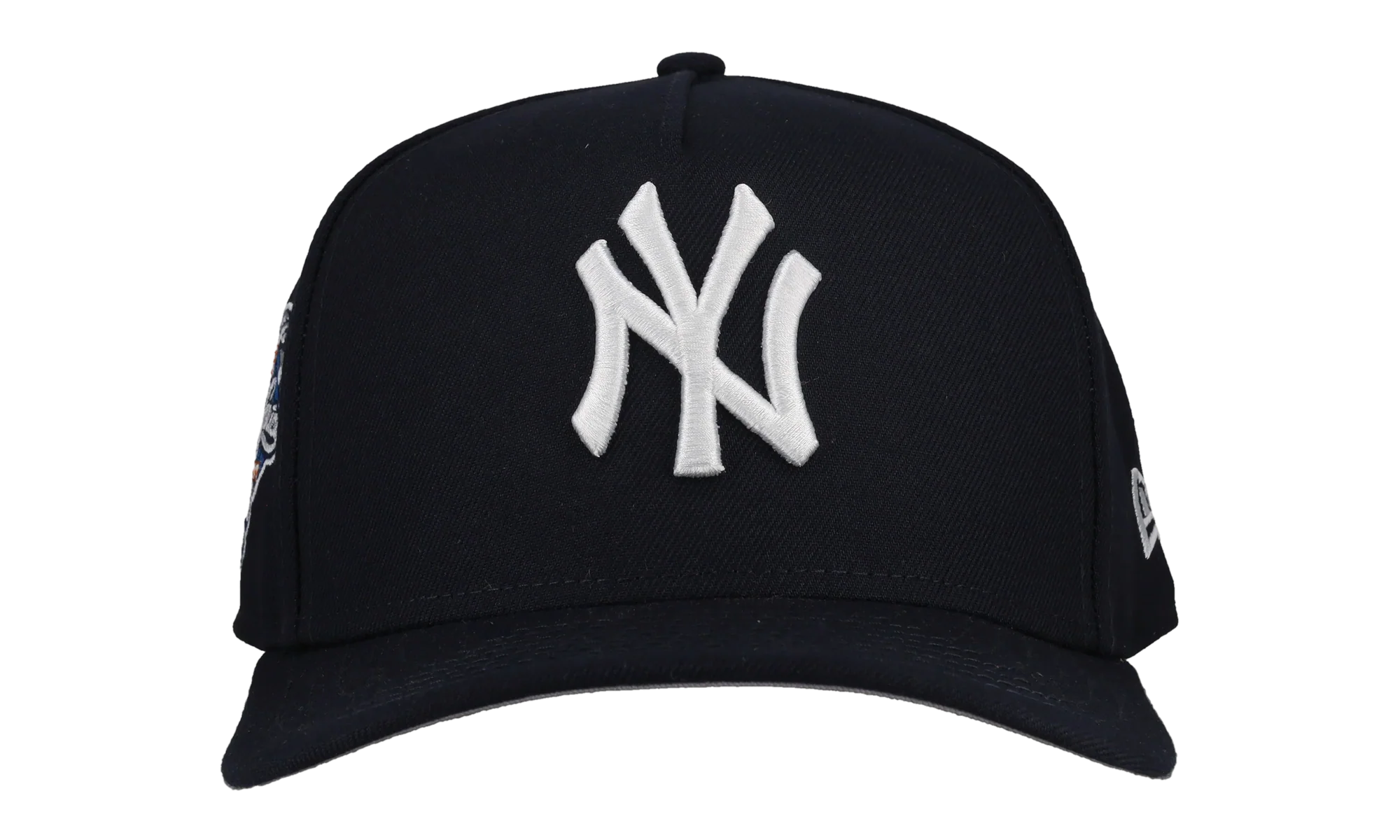 9FIFTY New York Yankees 2000 Team Color A Frame Snapback Hat "Black (Grey Brim)" NE480