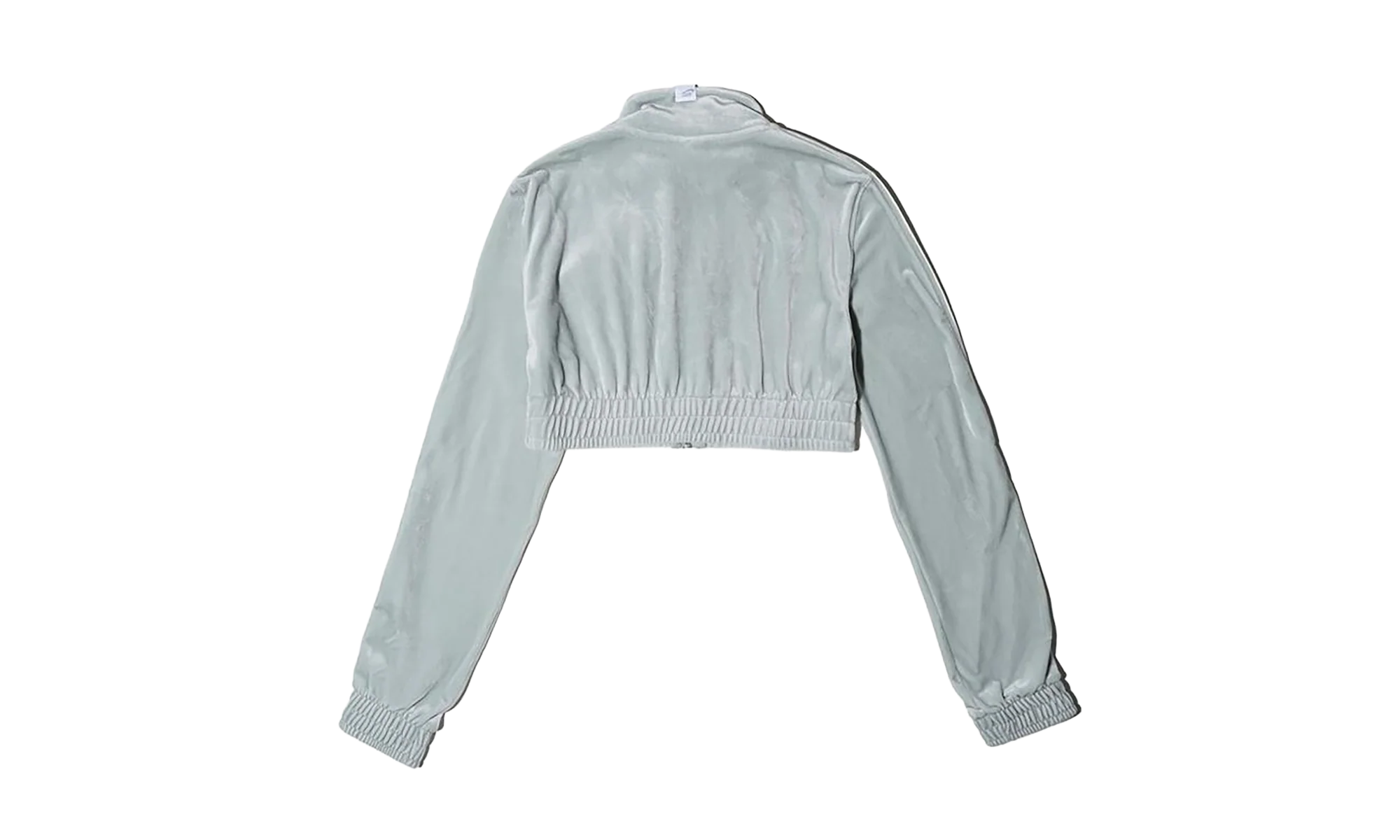 Sportswear Collection Cropped Velour Full Zip Top WMNS "Jade Horizon / Sail / Sail" FZ3679 370