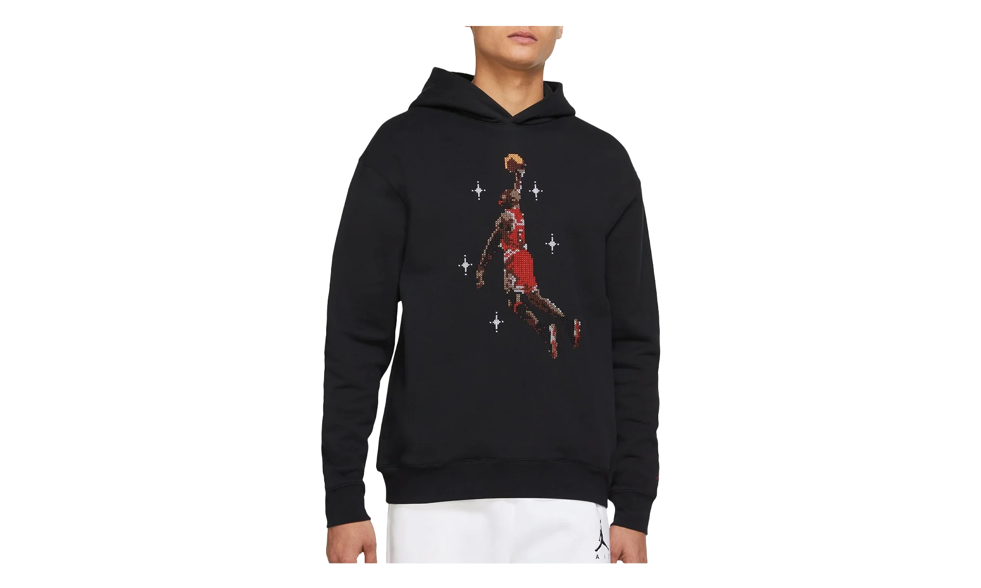 Air Jordan Essential Graphic Fleece Hoodie "Black" DC9713 010