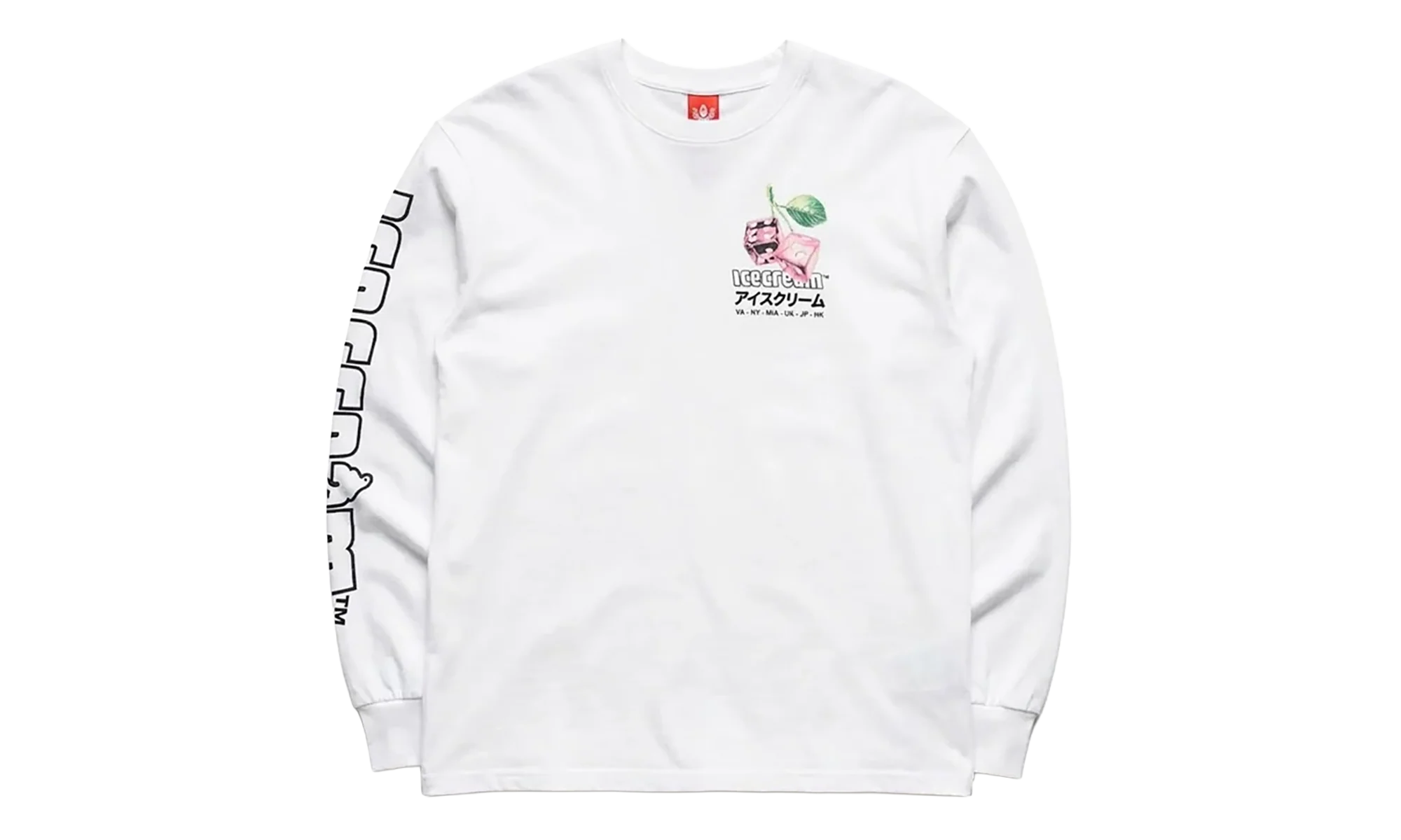 Dice LS Tee "White" 461 1308 100