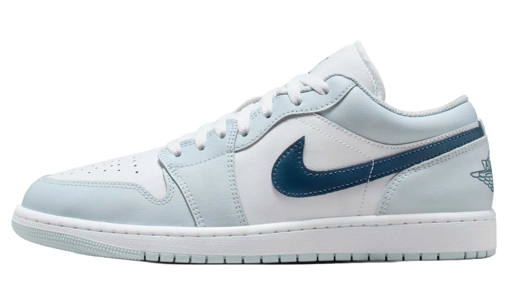 Air Jordan 1 Low "Aura / Squadron Blue" 553558 400