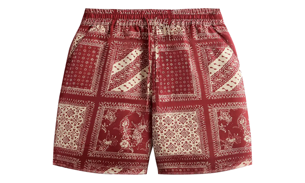 Silk Twill Lewis Shorts "Bitters" KHM060592 697
