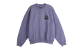 Dice Pig Dyed Crew Sweatshirt "GRAPE" 1915077 GRPE