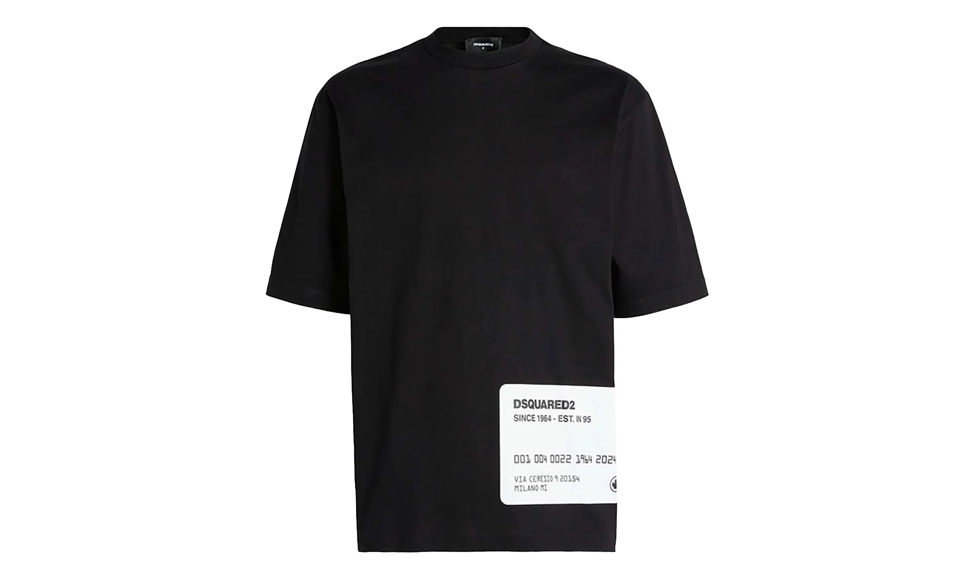 Loose Fit T-Shirt "Black" S74GD1237S23009900