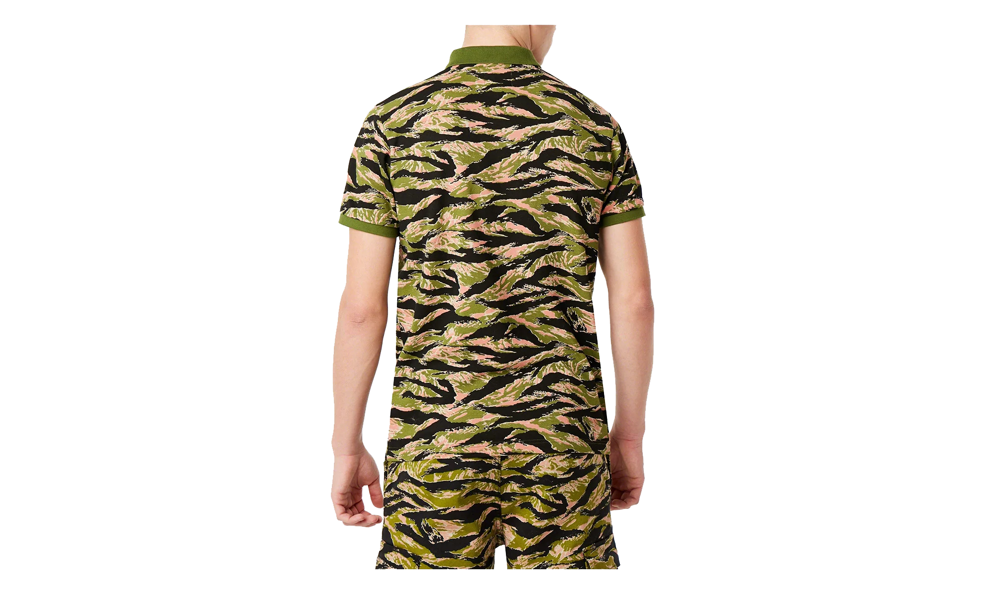 Piquet Short Sleeve Polo Shirt TNP "Tiger Camo" 434448 98T