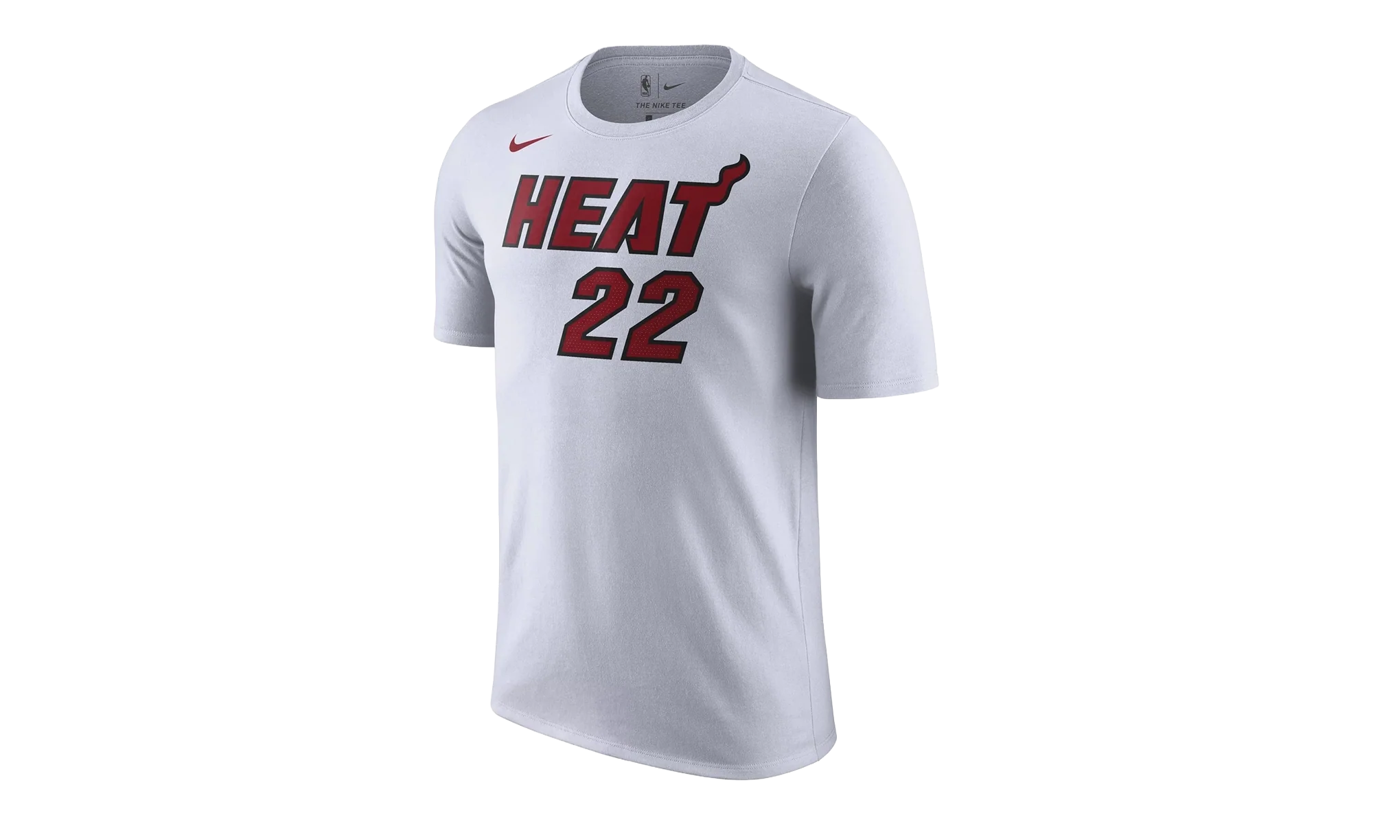 NBA MIAMI HEAT PERFORMANCE T-SHIRT GS "MIAMI HEAT BUTLER 22 - White" 9Z2B7BCMW HEAJBW