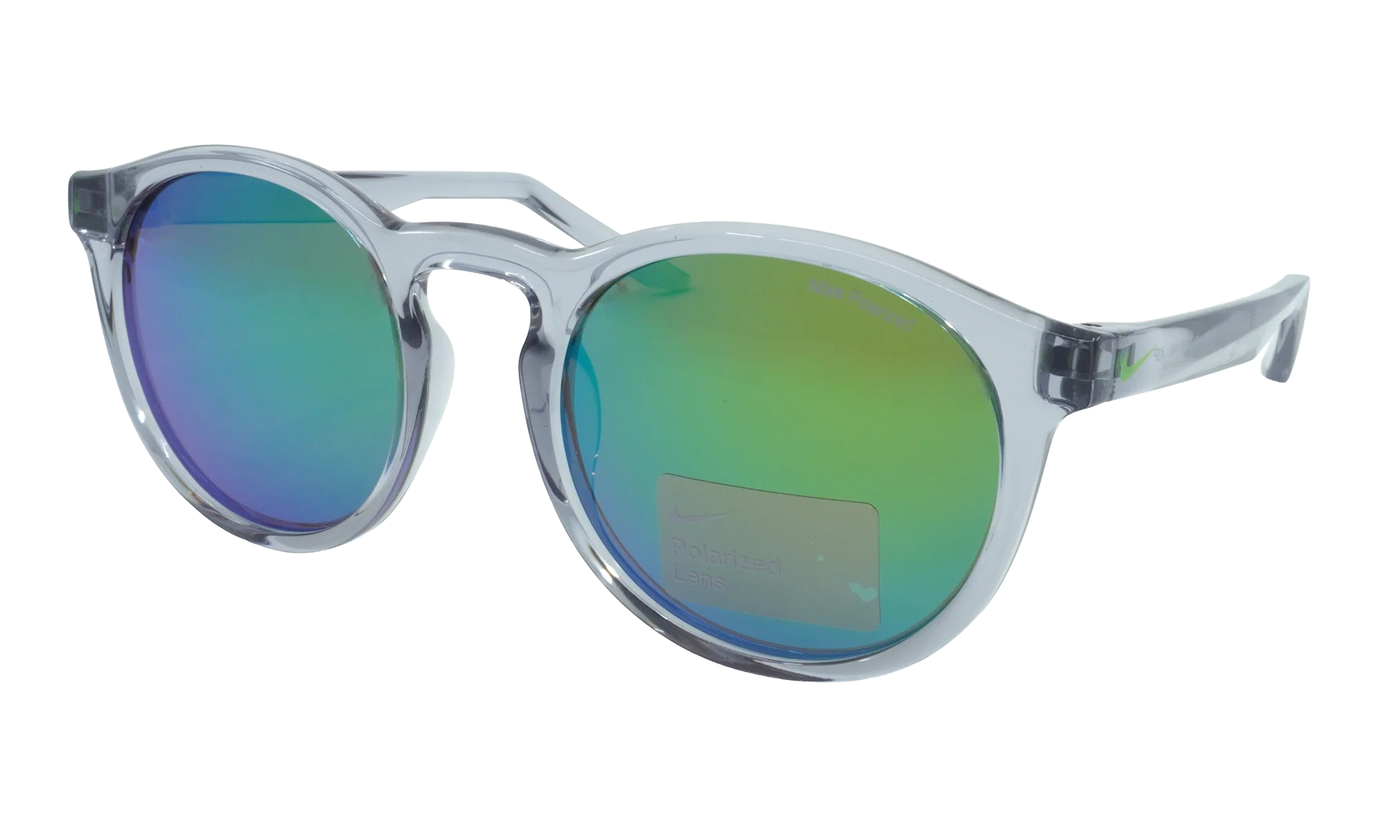 Swerve Polarized Sunglasses "Wolf Grey / Polar / Green Mirror" FD1850 012