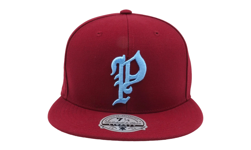 MLB Team Evolution Fitted Phillies 1991 Cap "Burgundy" 6HSF1837 PPH91PPPBRGY