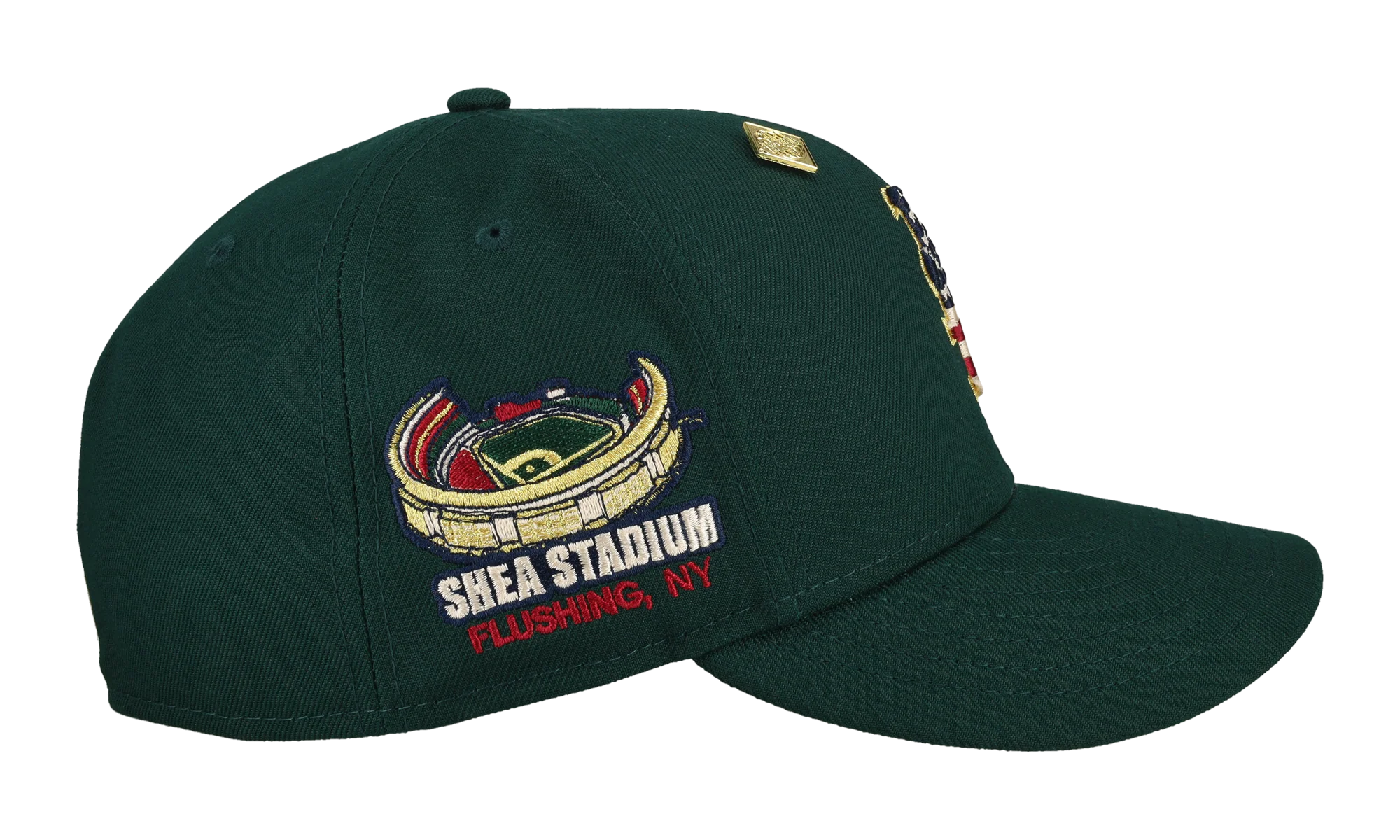59FIFTY New York Mets USA Shea Stadium Fitted Hat "Green" NE427